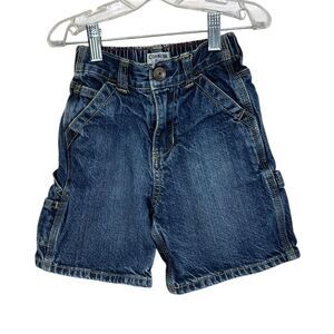 OshKosh Denim Carpentar Shorts Boys 4T